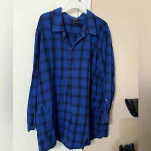 Flannel oversized shirt. Very comfortable